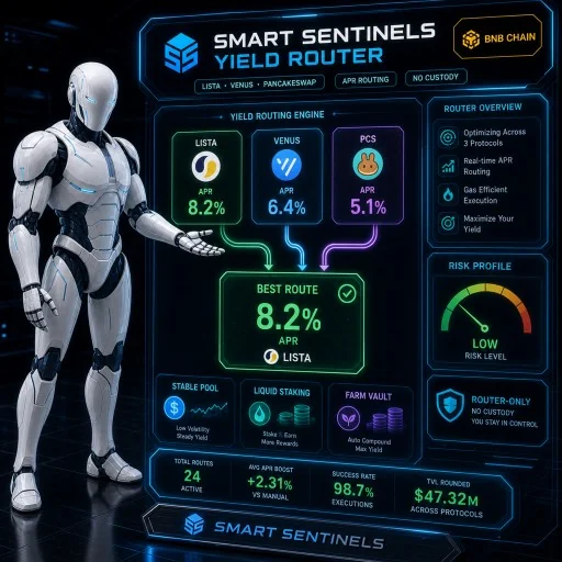 Sentinels Yield Router profile picture